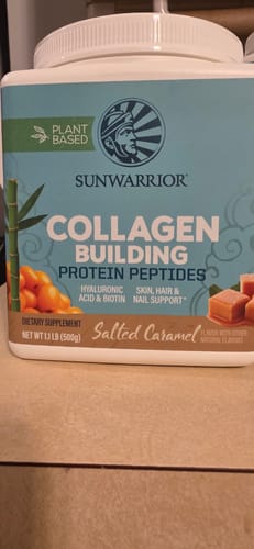 Customer photo review of Collagen Building Protein Peptides Powder