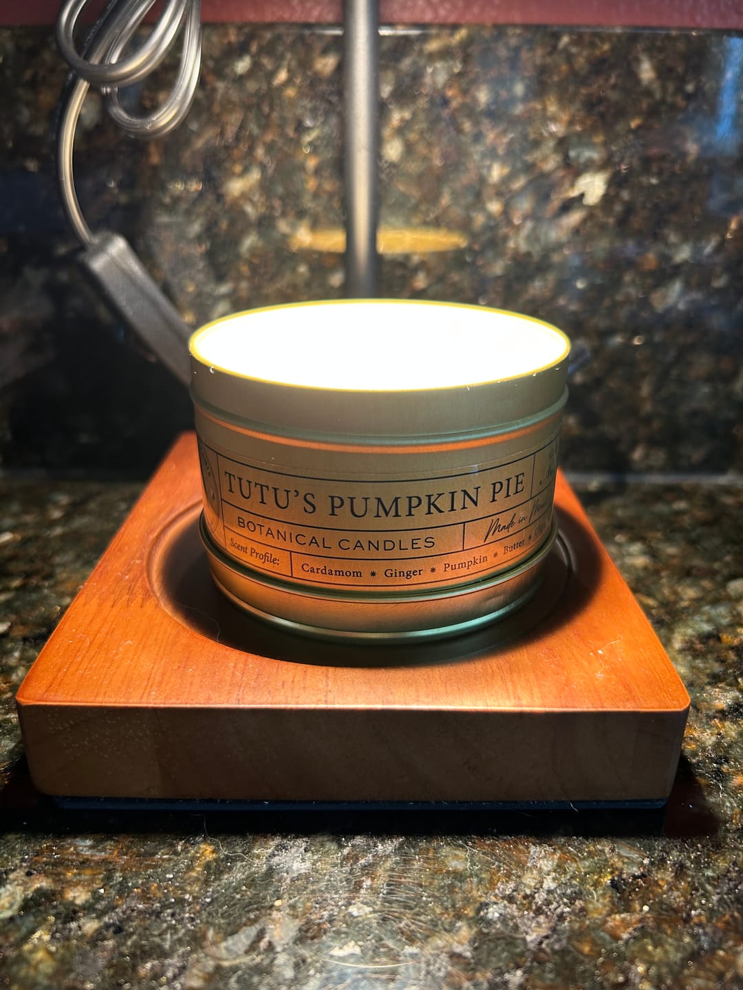 Customer photo review of Tutu's Pumpkin Pie