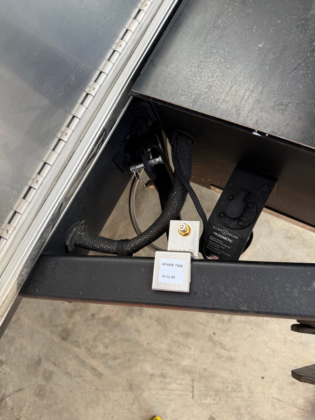 Customer photo review of AIR GEAR EasyAIR Spare Tire Inflation System