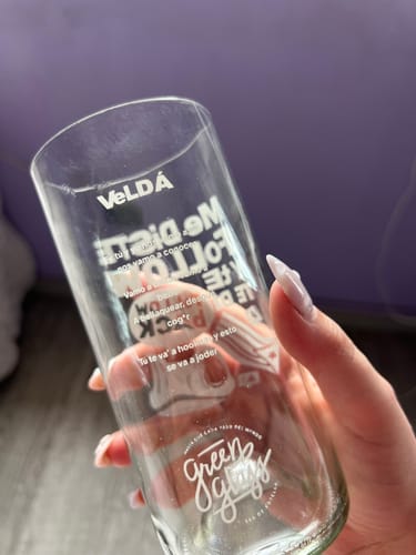Customer photo review of DeBÍ TiRAR MáS VaSOS - Juego de 6 Vasos - 500 ml