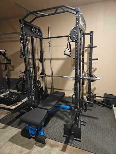Customer photo review of M7 Smith Machine Functional Trainer with Full Vertical Leg Press