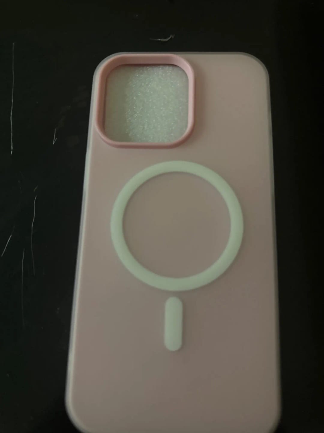 Customer photo review of LuxuryKase Magnetic Silicone Candy Case | Mag-Safe Compatible | Slim Protective Case | Lightweight & Flexible | Wireless Charging | Soft Matte Finish For iPhone