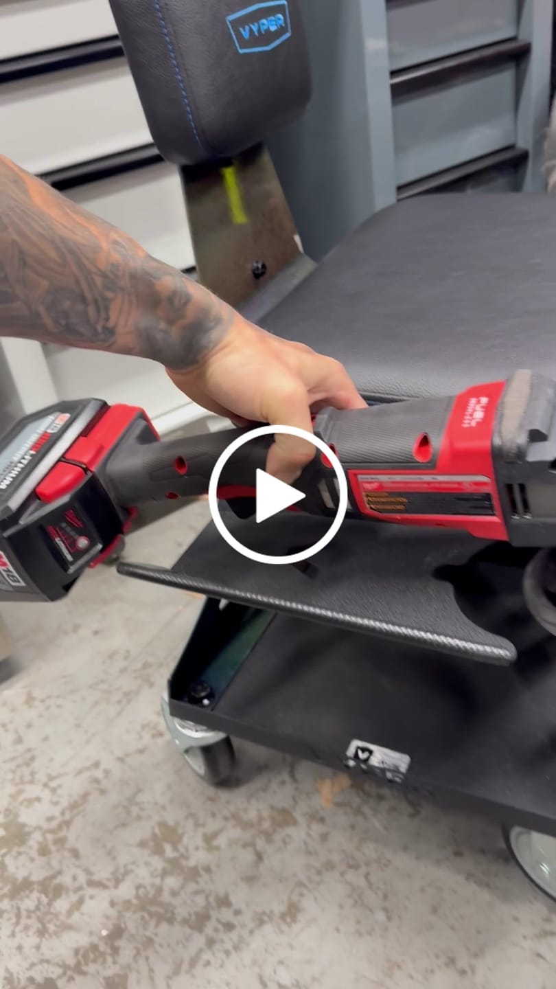 Customer video review of LOW-PRO POLISHER RACK