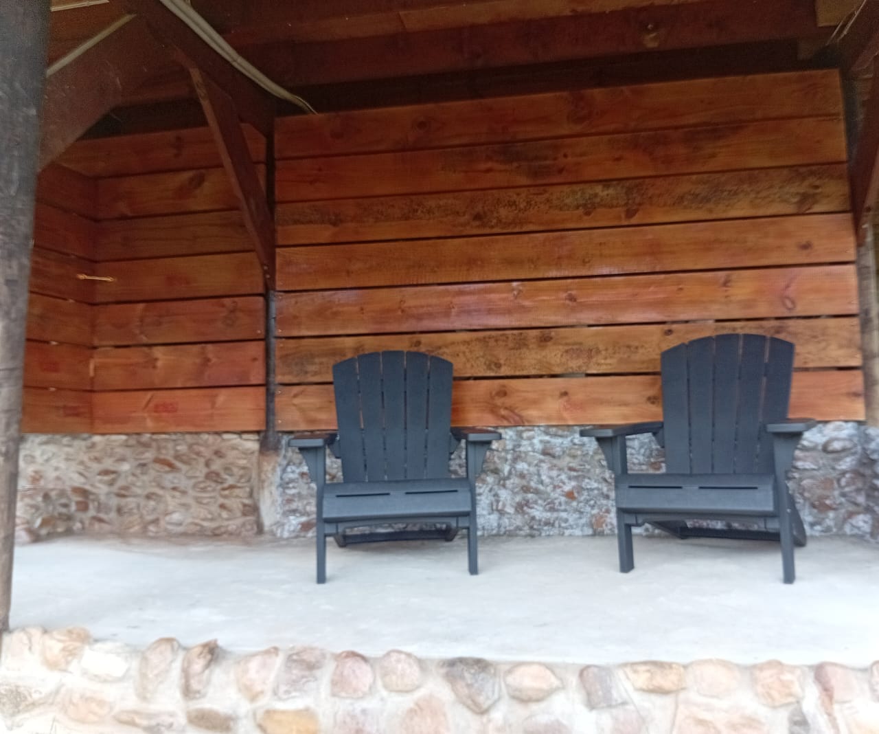 Customer photo review of Troy Chair 2 Pack - Graphite
