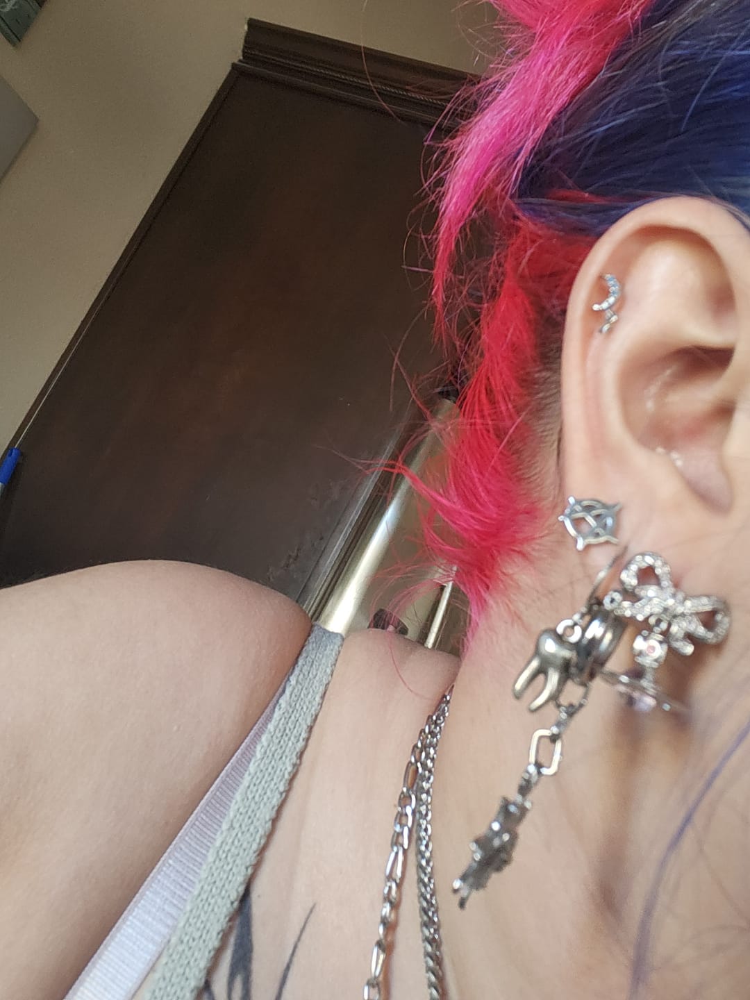 Customer photo review of ANARCHY EARRING