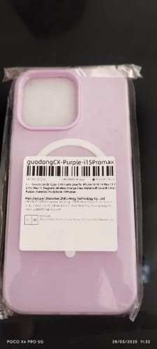 Customer photo review of LuxuryKase Magnetic Silicone Candy Case | Mag-Safe Compatible | Slim Protective Case | Lightweight & Flexible | Wireless Charging | Soft Matte Finish For iPhone