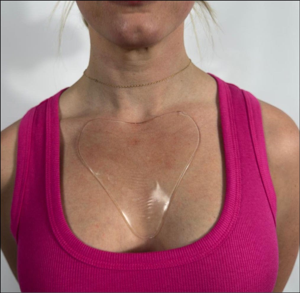 Customer photo review of Silicone Chest Patch