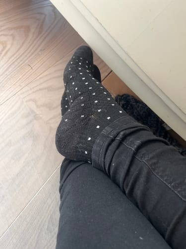 Customer photo review of Støttestrømper