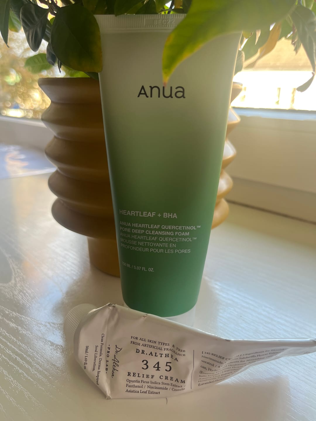 Customer photo review of Putiņas dziļai sejas mazgāšanai un attīrīšanai Anua Heartleaf Quercetinol Deep Pore Cleansing Foam