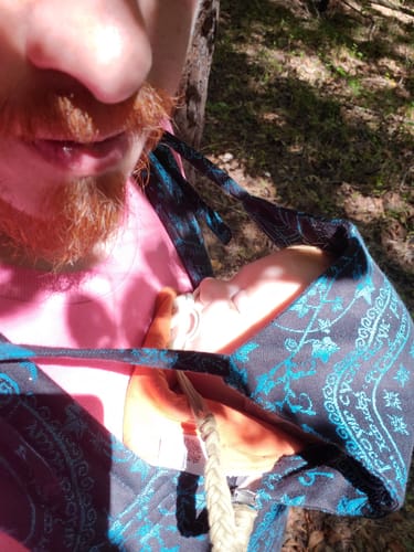 Customer photo review of Doors Of Durin™ Mellon Bairn Baby Carrier by Oscha