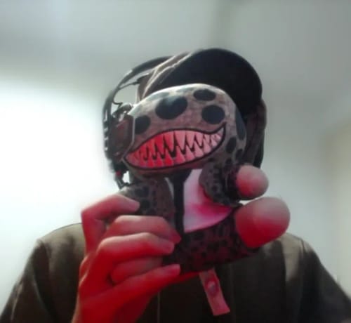 Customer photo review of Demonology - Biter Plushie