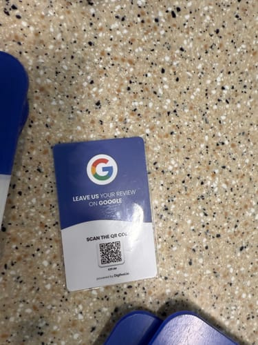 Customer photo review of FREE GIFT 🎁｜Google Review Card