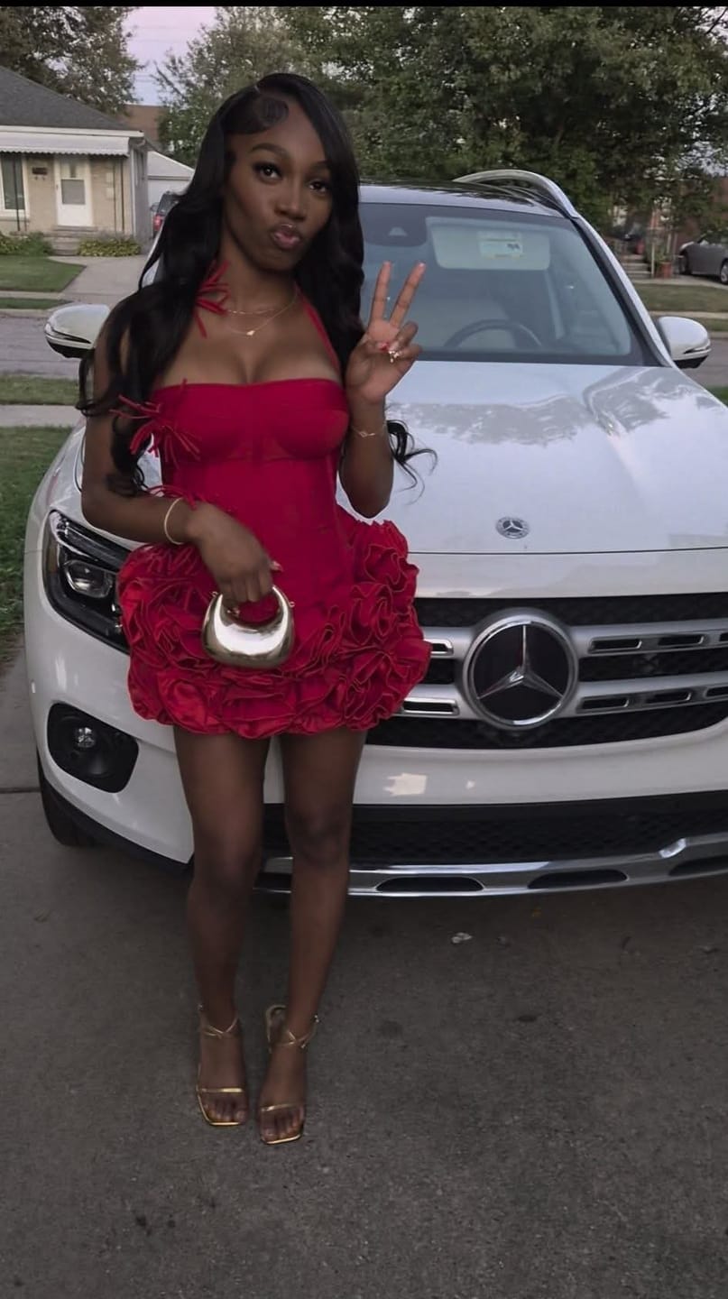 Customer photo review of Neveah Mini Dress