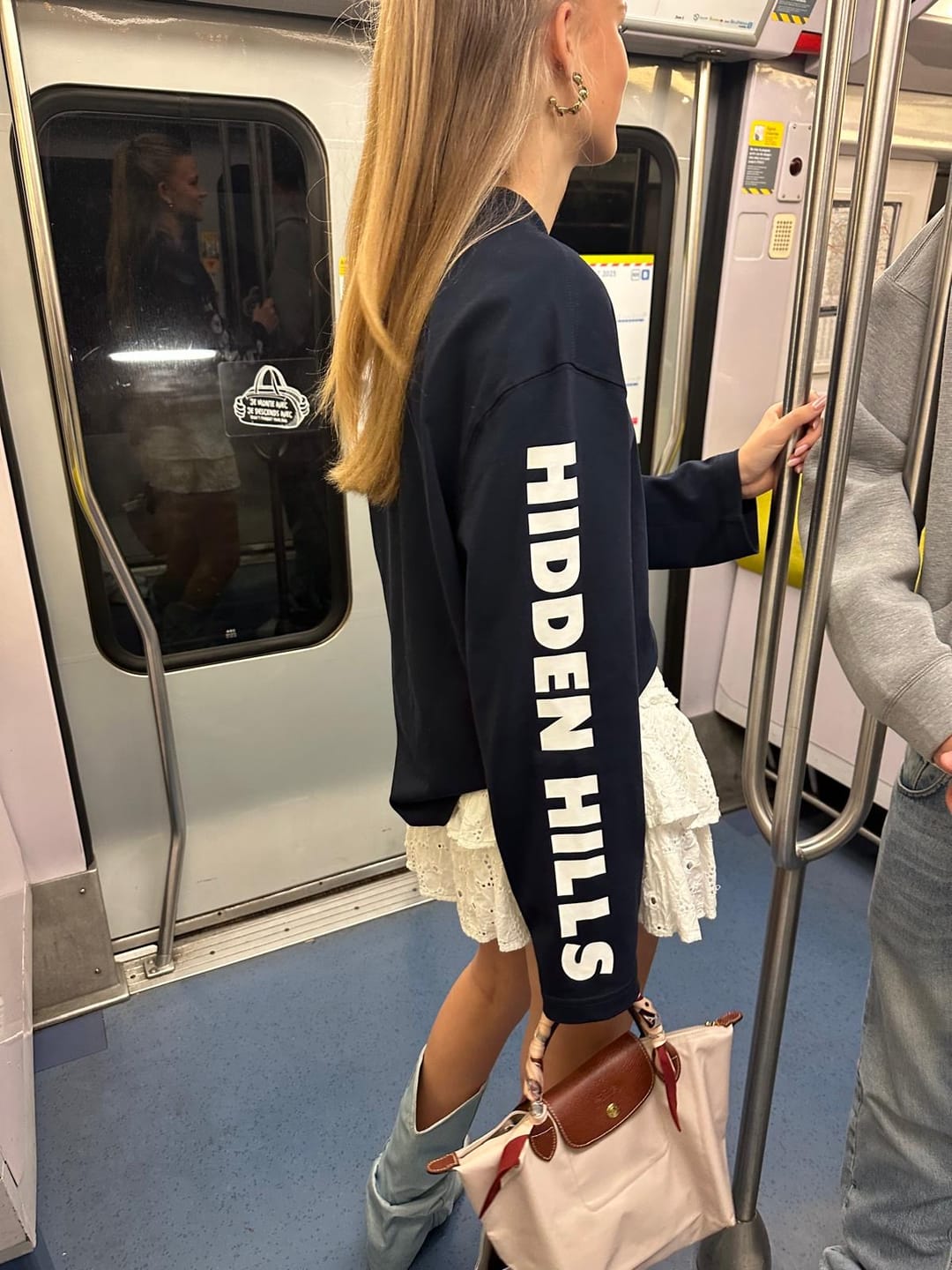 Avis client avec photo sur le T-SHIRT À MANCHES LONGUES NAVY