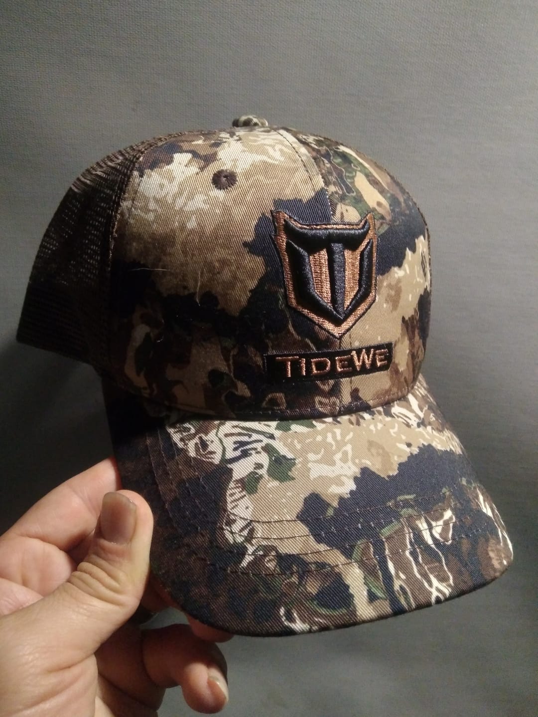 Customer photo review of Veil Whitetail Mesh-Back Logo Hunting Cap
