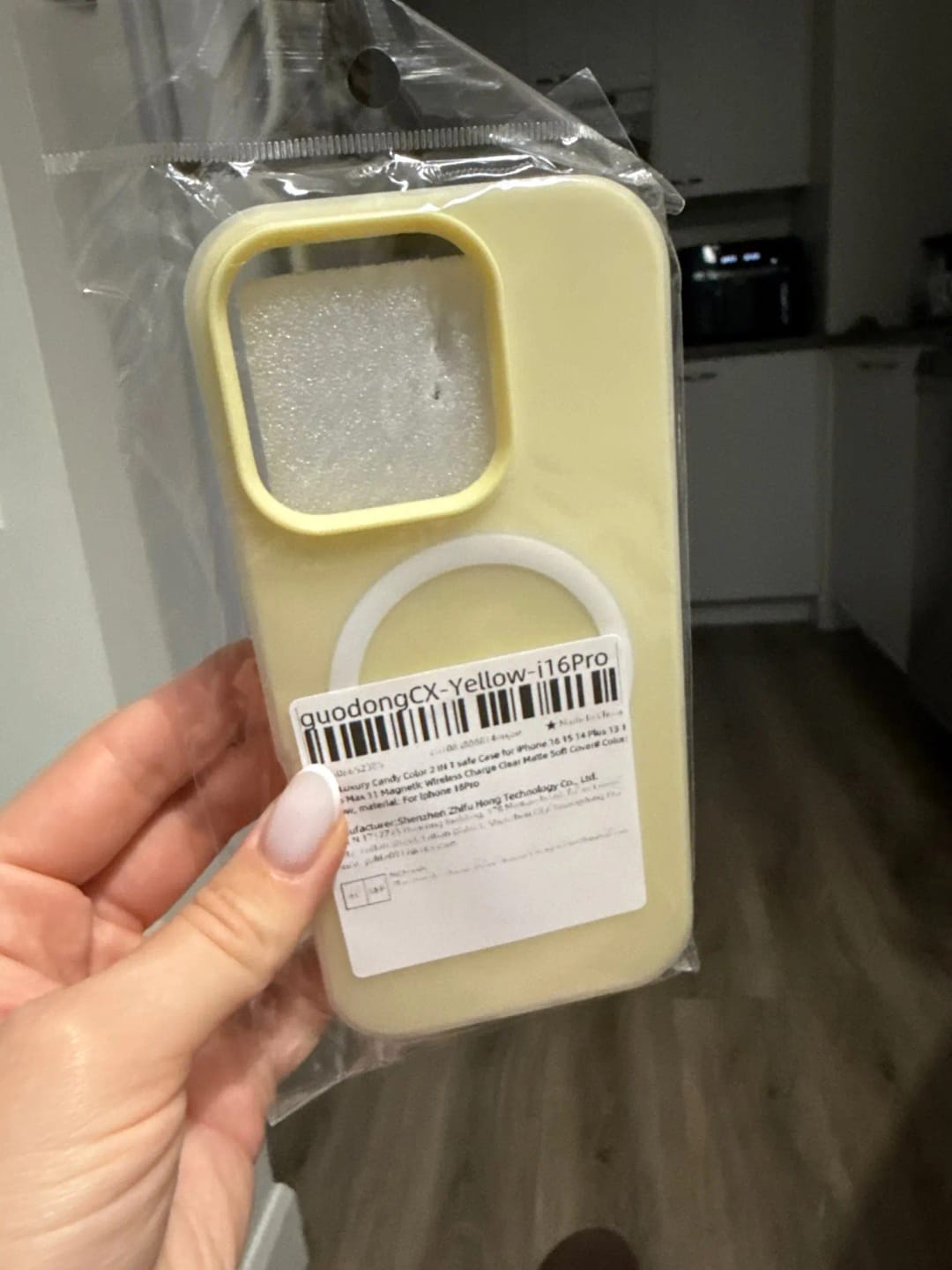 Customer photo review of LuxuryKase Magnetic Silicone Candy Case | Mag-Safe Compatible | Slim Protective Case | Lightweight & Flexible | Wireless Charging | Soft Matte Finish For iPhone