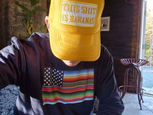 Customer photo review of Cross-Culture OG Flag Chingon T-shirt