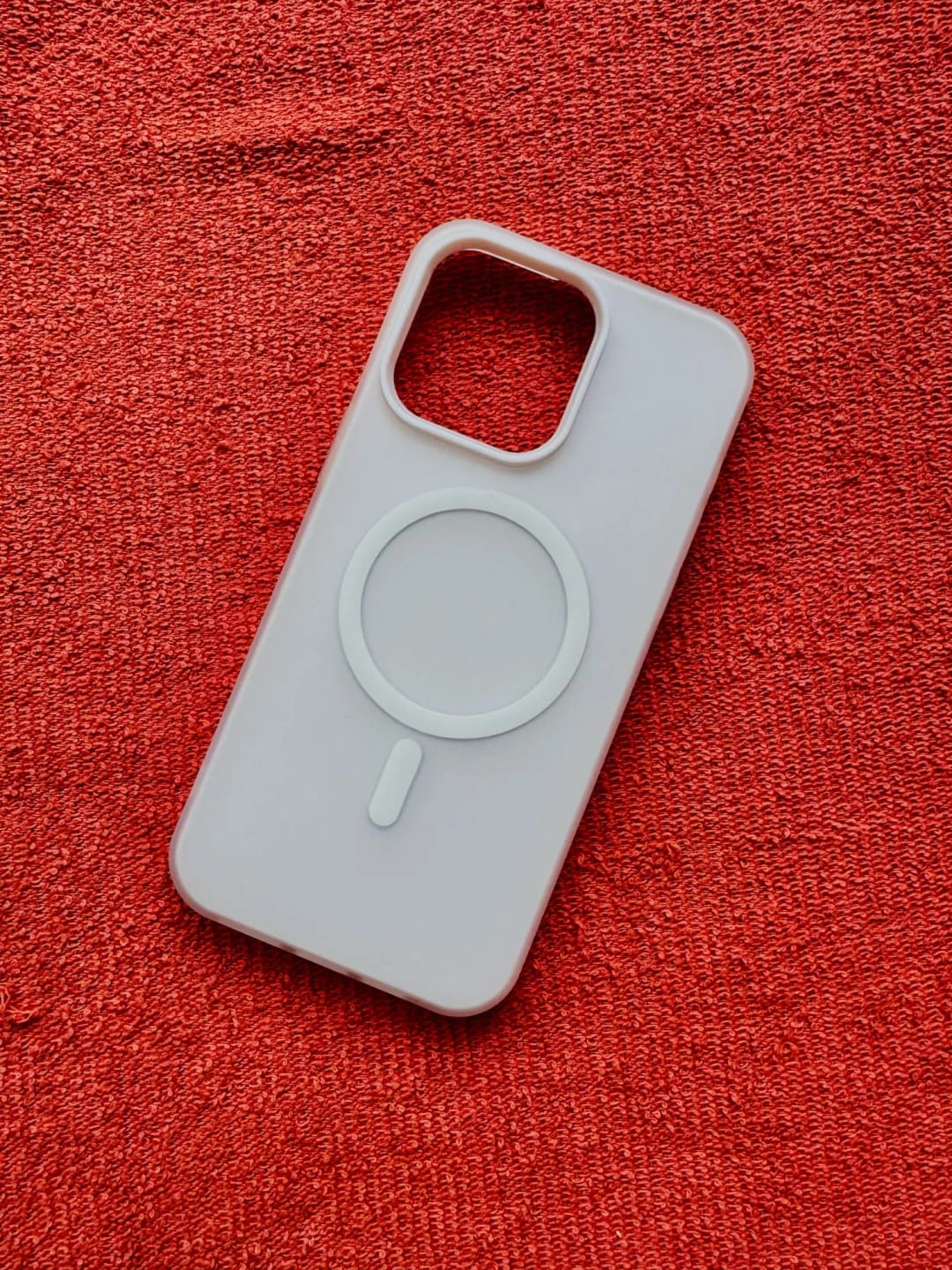 Customer photo review of LuxuryKase Magnetic Silicone Candy Case | Mag-Safe Compatible | Slim Protective Case | Lightweight & Flexible | Wireless Charging | Soft Matte Finish For iPhone