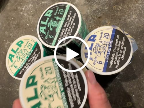 Customer video review of Tropical Fruit Nicotine Pouches
