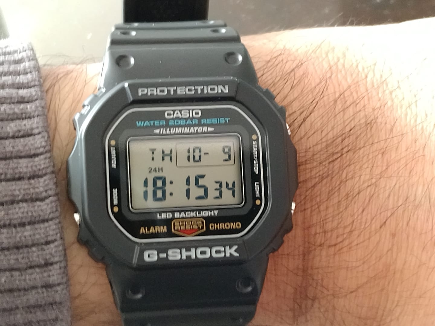 Customer photo review of Reloj Casio G-Shock Vintage DW-5600UE-1 Negro