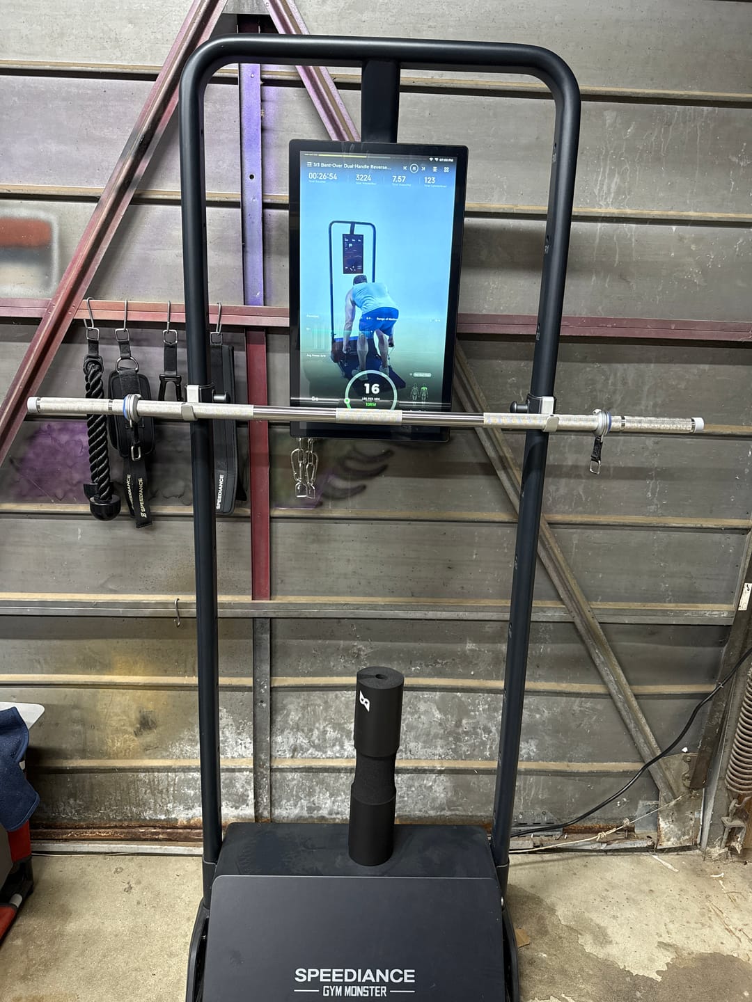 Customer photo review of Speediance Gym Monster