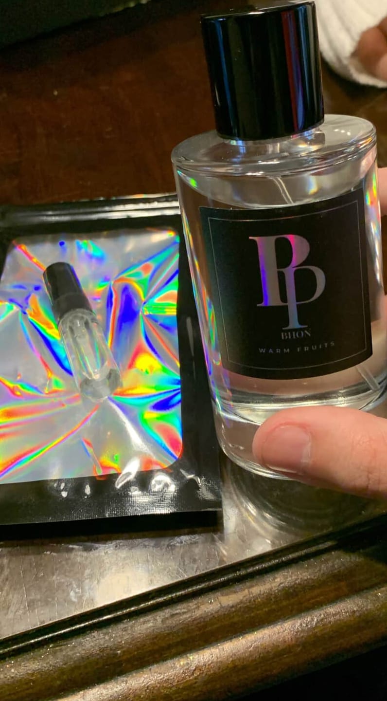 Customer photo review of WARM FRUITS 100ML (INSPIRADO EN ERBA PURA)
