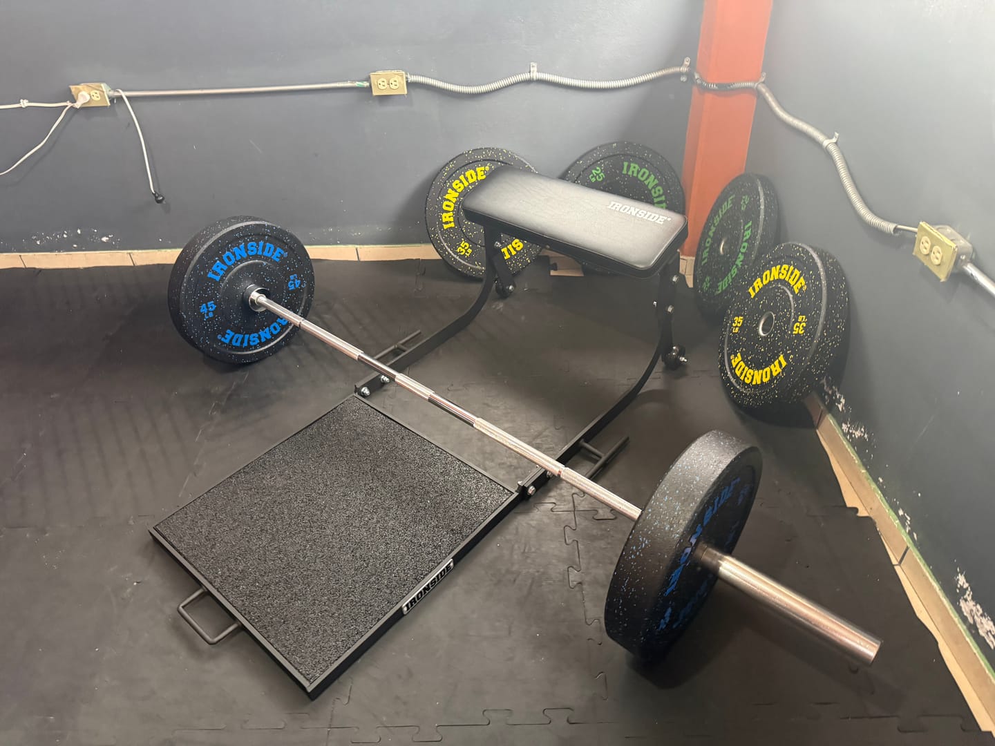 Customer photo review of Disco Olímpico Bumper Hi-Temp IRONSIDE (LB)
