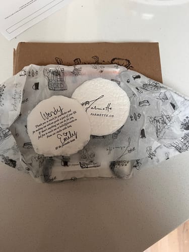 Customer photo review of Monthly Artisan Card Subscription