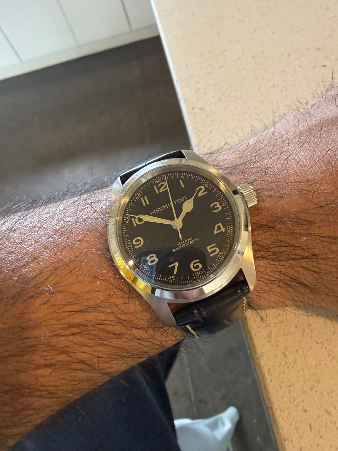 Customer photo review of Reloj Hamilton H70405730 Khaki Field Murph Auto Interestelar 38mm