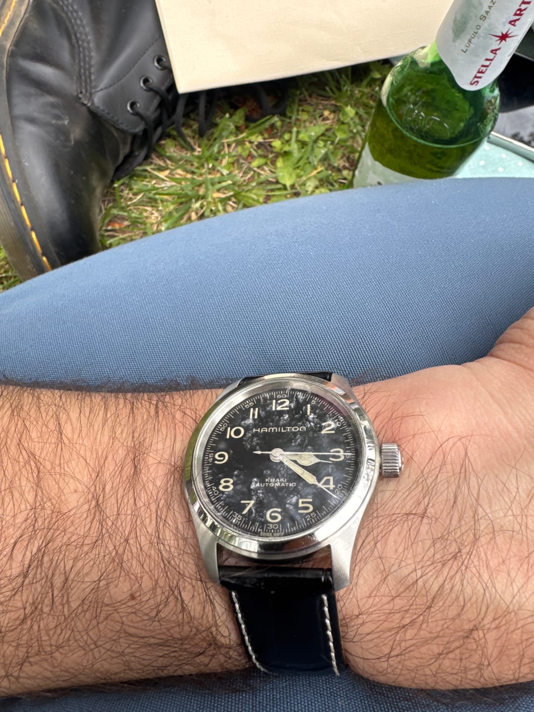 Customer photo review of Reloj Hamilton H70405730 Khaki Field Murph Auto Interestelar 38mm
