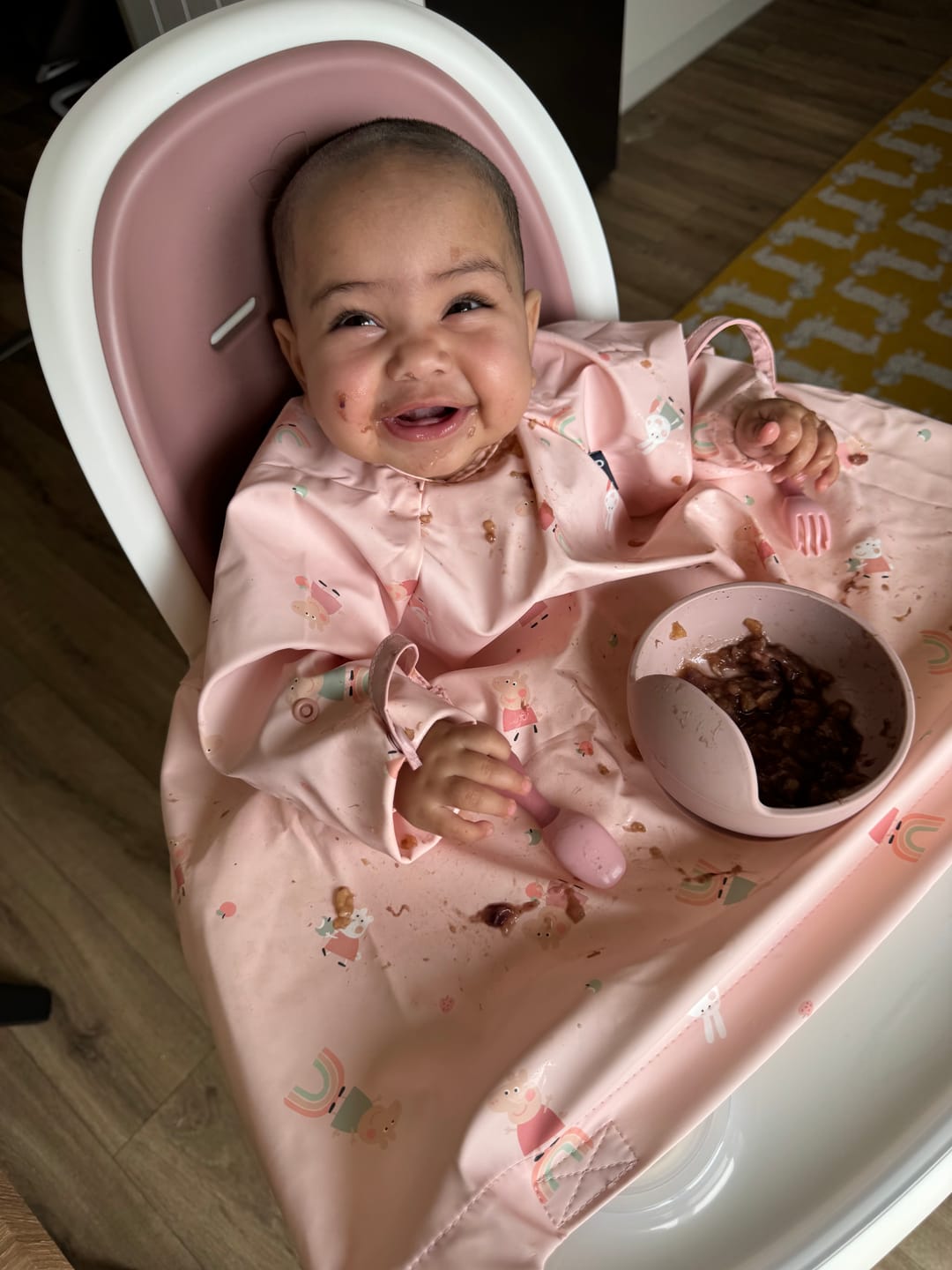Customer photo review of NEW Attachable Weaning Cutlery