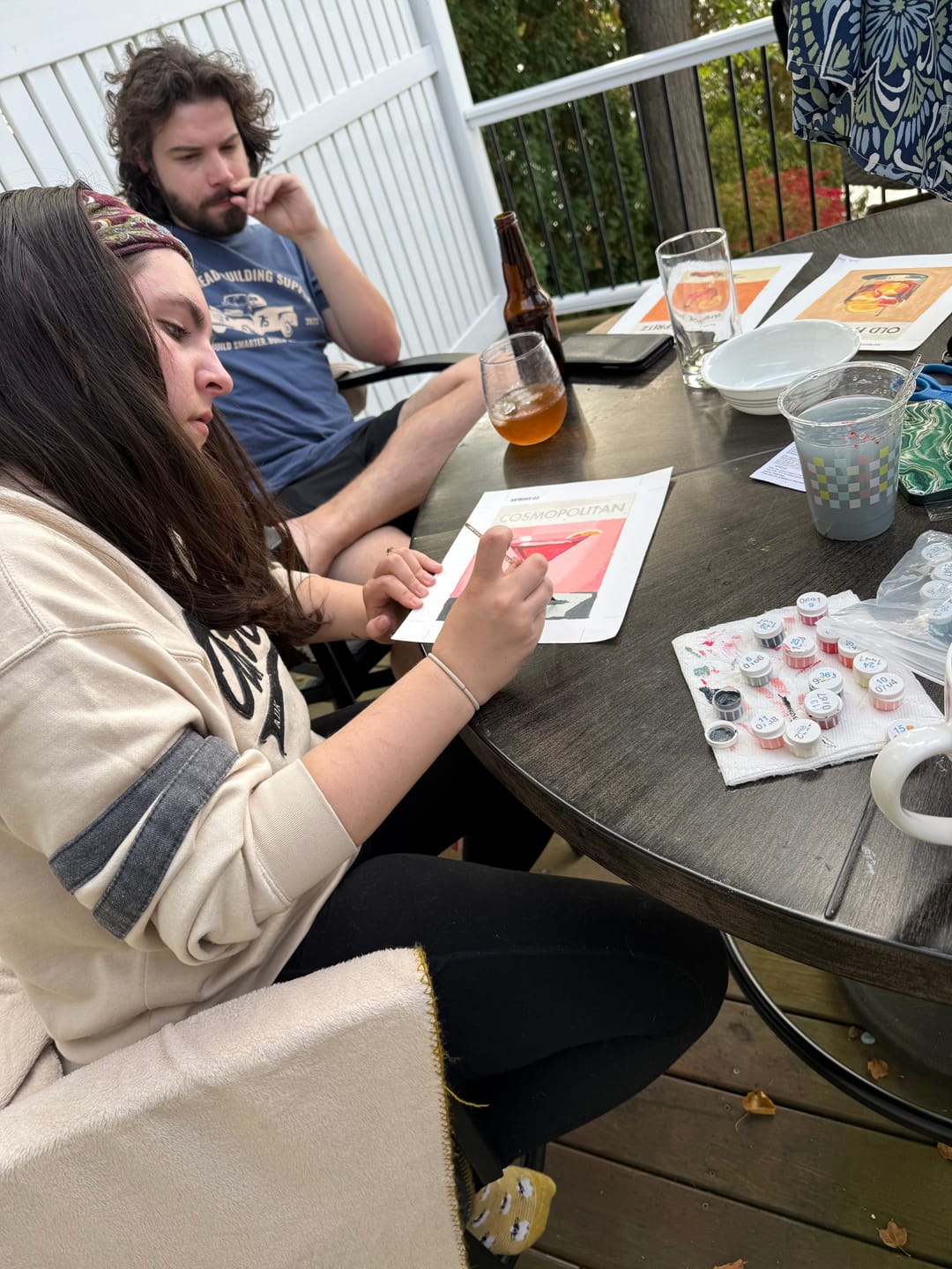 Customer photo review of 6 Mini Paintings - Cocktail Deluxe Set