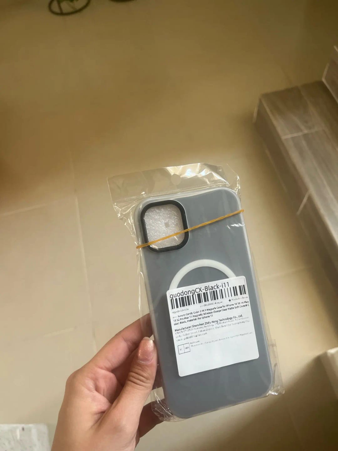 Customer photo review of LuxuryKase Magnetic Silicone Candy Case | Mag-Safe Compatible | Slim Protective Case | Lightweight & Flexible | Wireless Charging | Soft Matte Finish For iPhone
