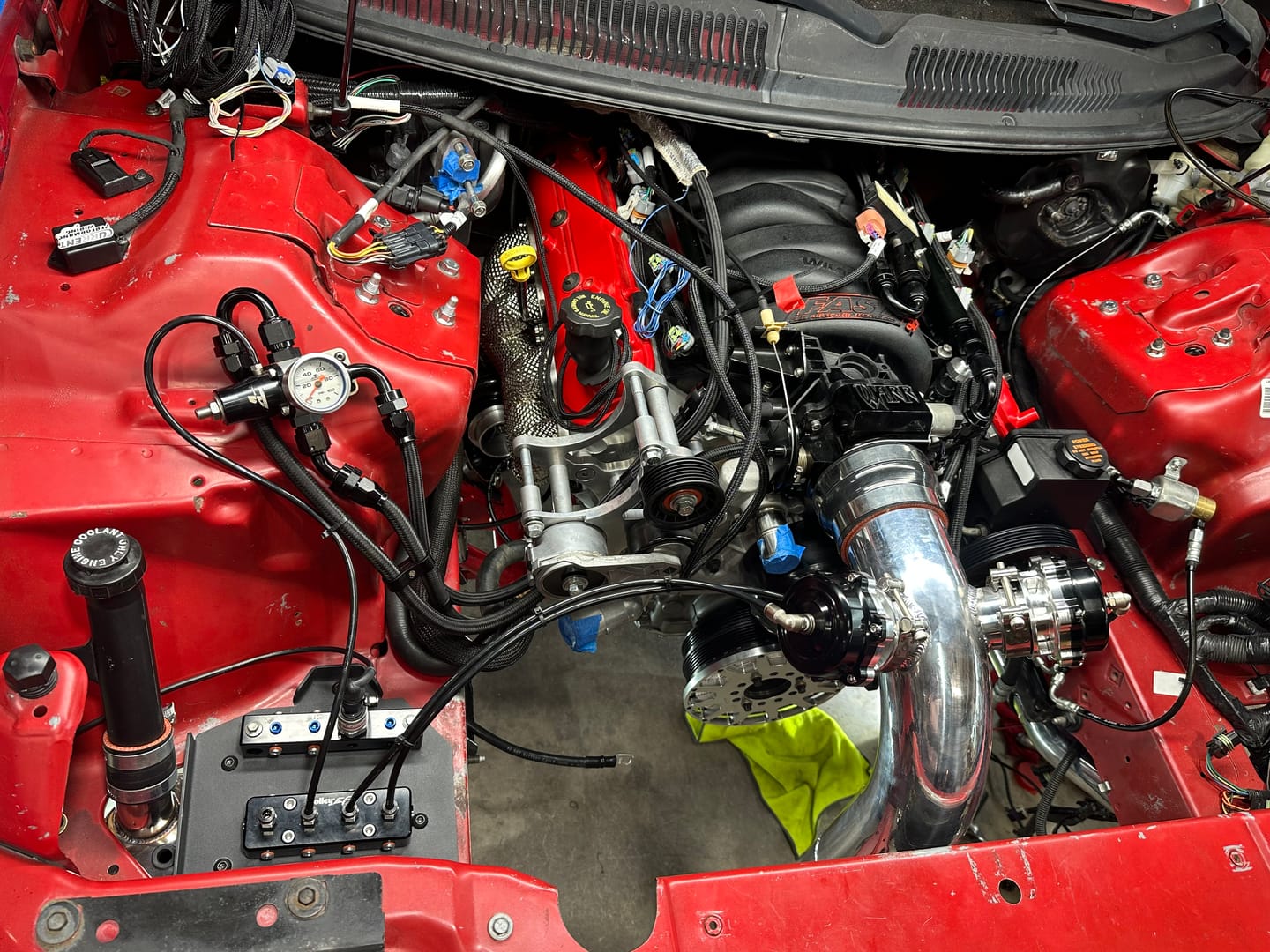 Customer photo review of (20 ft.) Black 1/4" Push-to-Connect Plastic Tubing