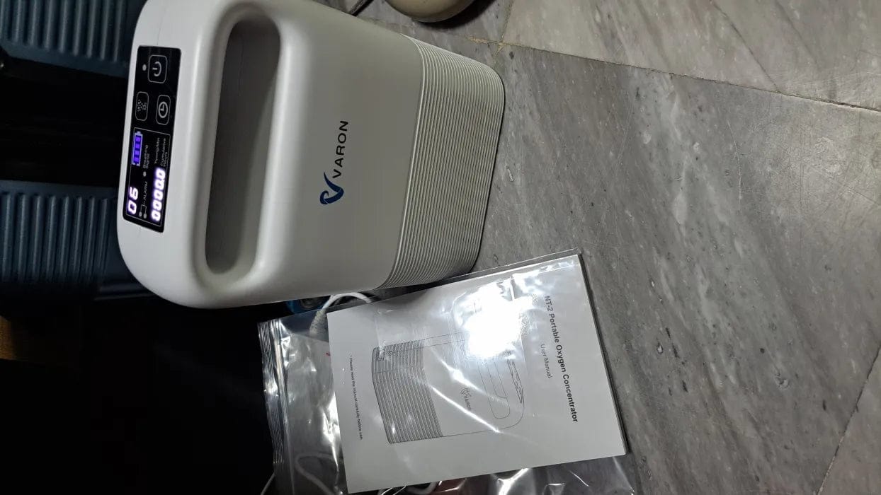 Customer photo review of VARON VP-2 | Pulsacyjny koncentrator tlenu przenośny z akumulatorem | 93% tlenu, długi czas pracy baterii