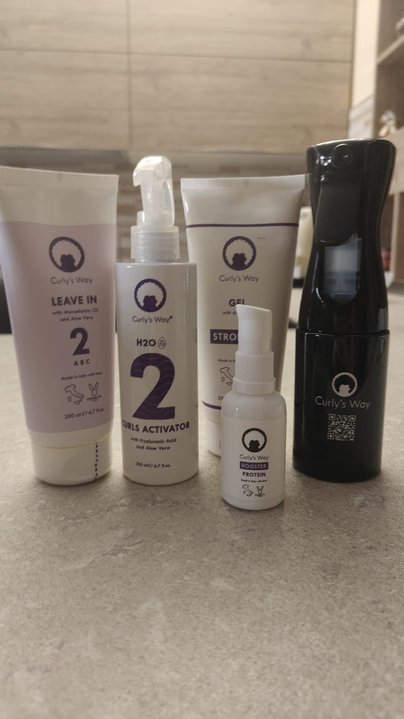 Customer photo review of KIT Styling Capelli Mossi (Linea 2)
