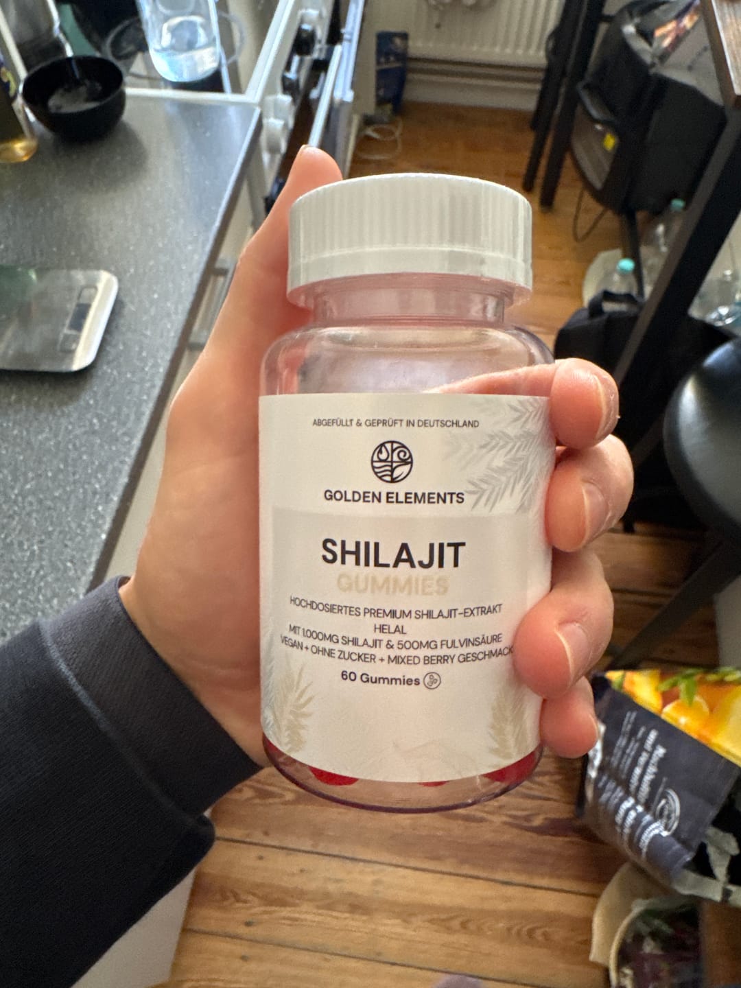 Customer photo review of Premium Shilajit Gummies mit Fulvinsäure & Huminsäure