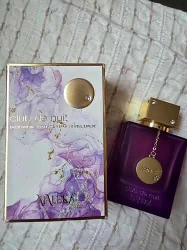 Customer photo review of Armaf Club De Nuit Maleka Eau De Parfum for Women 3.6 Oz