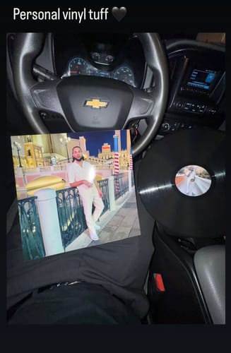 Customer photo review of Custom Vinyl Records