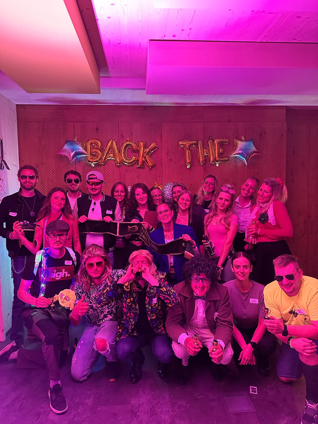 Customer photo review of 1980s Murder Mystery Game Kit