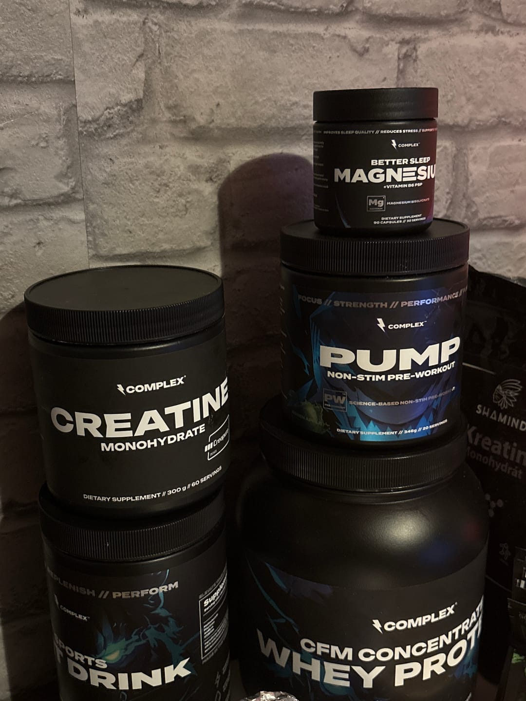 Customer photo review of Pump Non-Stim Pre-workout