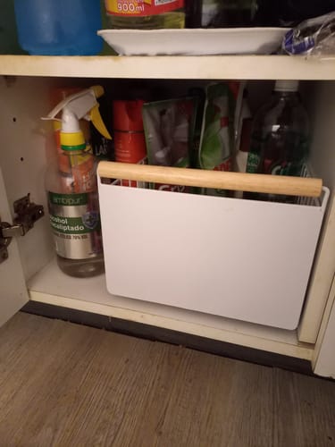 Customer photo review of Organizador Deslizante Para Cocina Con Bandeja Grande Homilu