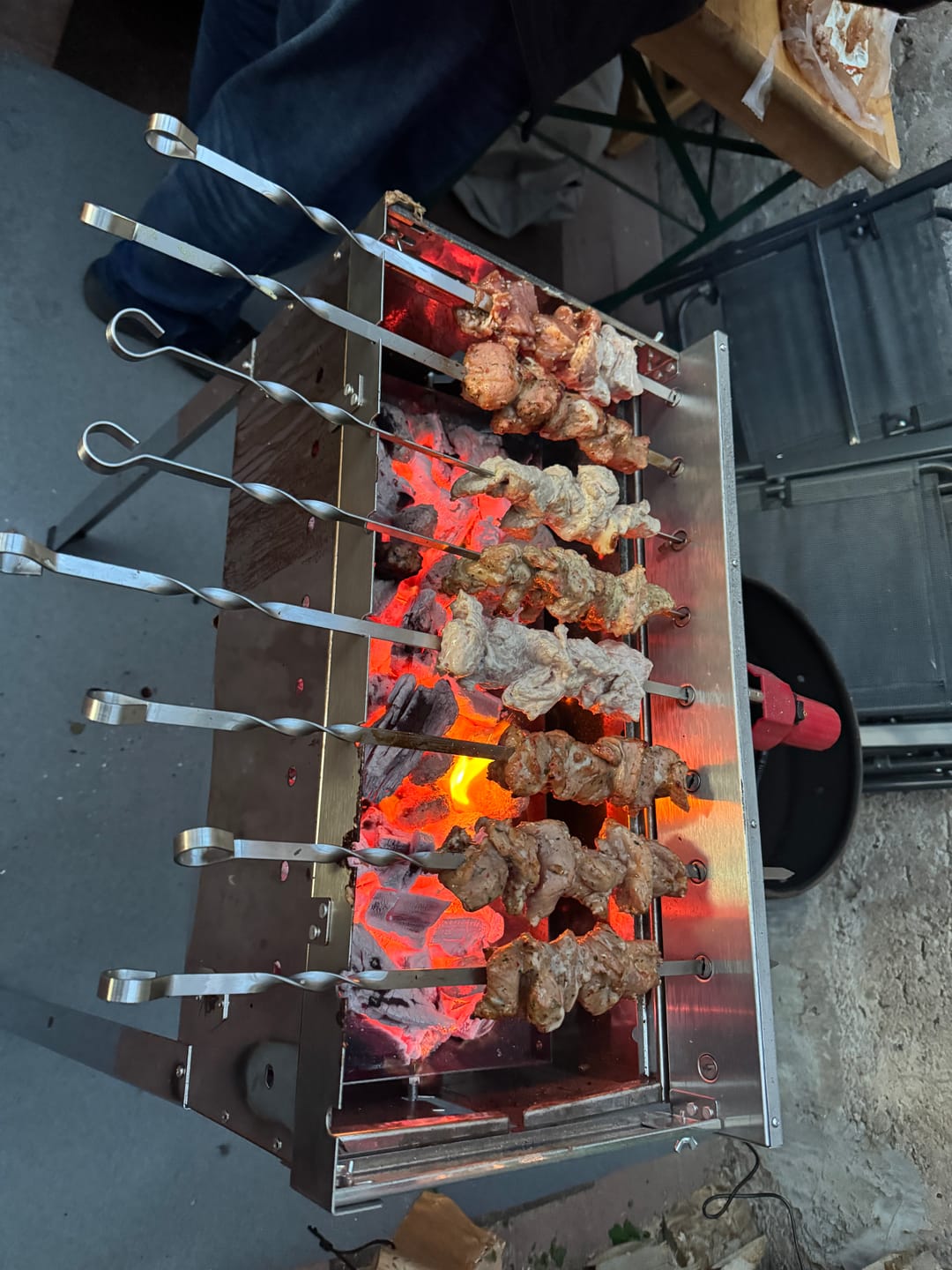 Customer photo review of Schweine-Schaschlik Knoblauch-Pfeffer – würzig & traditionell | mySchaschlik
