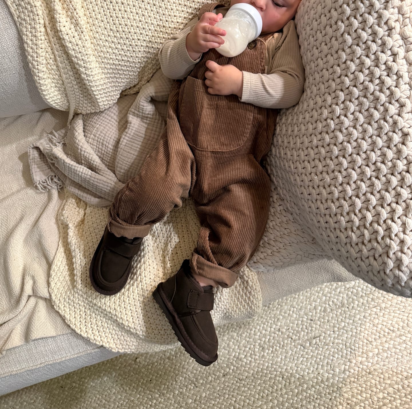 Customer photo review of Esme Overalls