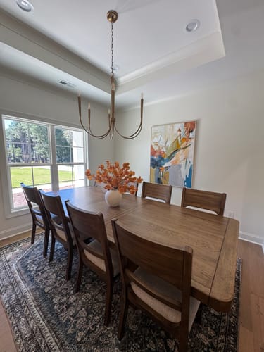 Customer photo review of Colorful Abstract Textured Painting Canvas #AT093