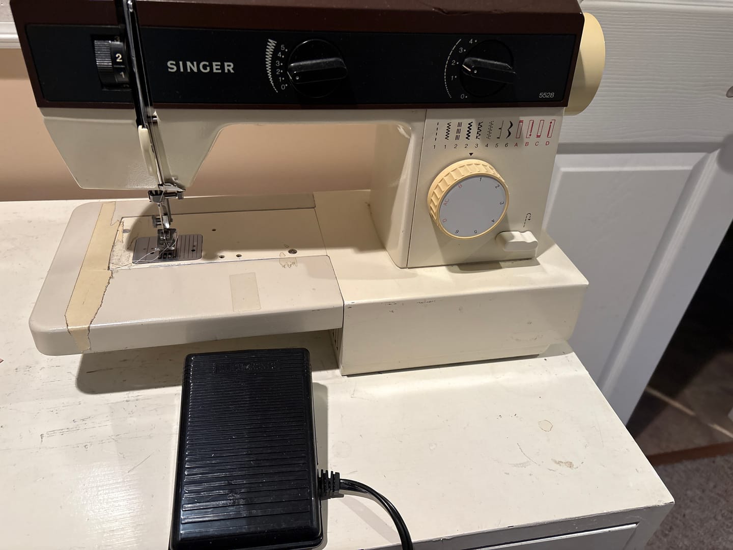 Customer photo review of Foot Control & Cord (110/120V), Singer #979314-031