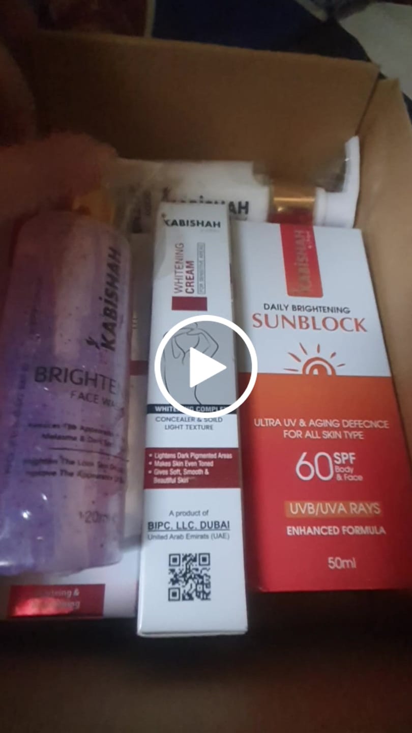 Customer video review of Body Brilliance - Whitening Bundle: Cream & Lotion Duo
