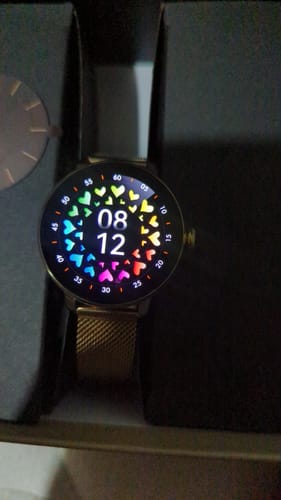 Customer photo review of Smartwatch reloj inteligente | STF Kronos Amber | Pantalla AMOLED Protección IP67 Contesta llamadas