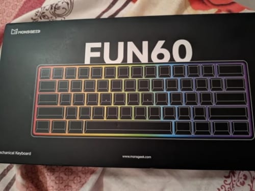 Customer photo review of Monsgeek FUN60 Pro - Magnetic Switch HE Wireless Mechanical Keyboard