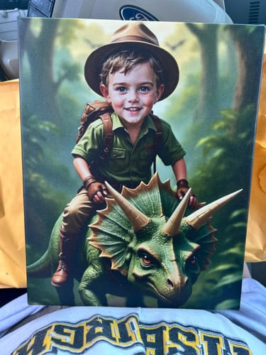 Customer photo review of The Dinosaur